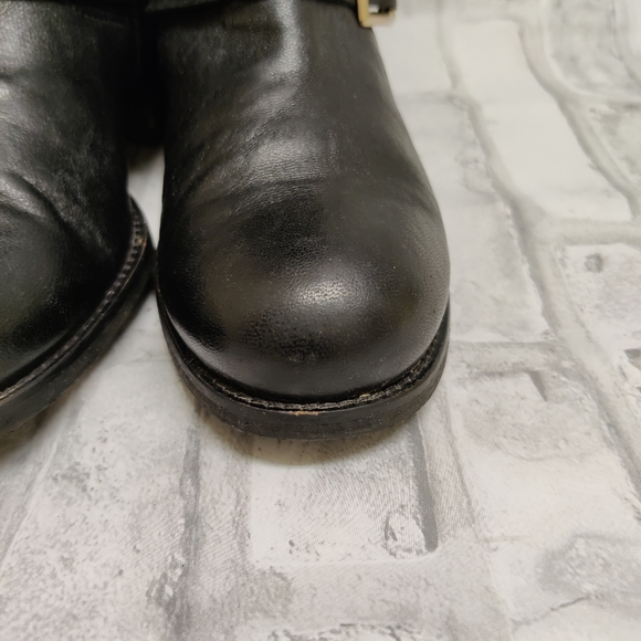 Jimmy Choo size 38 (7) black biker boots - Picture 8 of 13